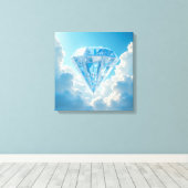 Canvas Kunst (Diamond UFO) (Insitu (Houten vloer))