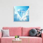 Canvas Kunst (Diamond UFO) (Insitu (Woonkamer))