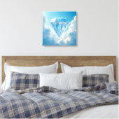 Canvas Kunst (Diamond UFO) (Insitu (Slaapkamer))