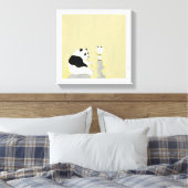 Canvas kunst door Cristina Ghelfi (Insitu (Slaapkamer))