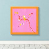 Canvas kunst door Cristina Ghelfi (Insitu (Houten vloer))