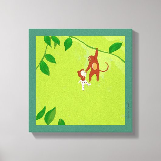 Canvas kunst door Cristina Ghelfi (Voorkant)