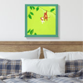 Canvas kunst door Cristina Ghelfi (Insitu (Slaapkamer))