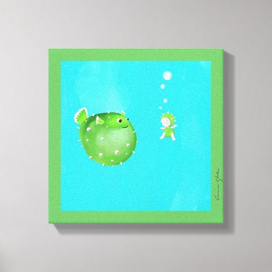 Canvas kunst door Cristina Ghelfi (Voorkant)