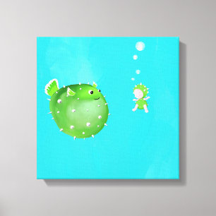 Canvas kunst door Cristina Ghelfi