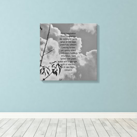 CANVAS KUNST EN DESIGN MUUR (Insitu (Houten vloer))