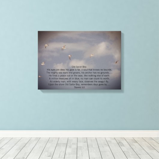 CANVAS KUNST EN DESIGN STIJL (Insitu (Houten vloer))