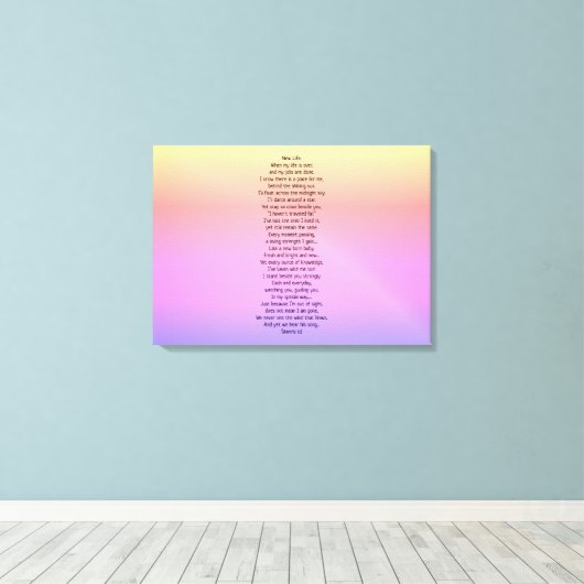 CANVAS KUNST EN DESIGN STIJL (Insitu (Houten vloer))