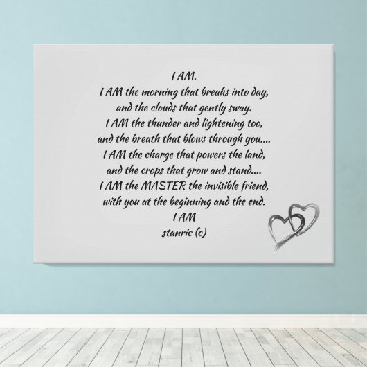 CANVAS KUNST EN DESIGN STIJL (Insitu (Houten vloer))