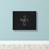 CANVAS KUNST EN DESIGN STIJL (Insitu (Houten vloer))