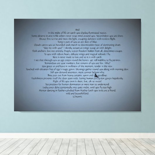 CANVAS KUNST EN DESIGN STIJL (Insitu (Houten vloer))