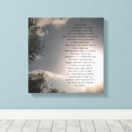 CANVAS KUNST EN DESIGN STIJL (Insitu (Houten vloer))