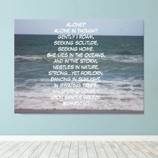 CANVAS KUNST EN DESIGN STIJL (Insitu (Houten vloer))