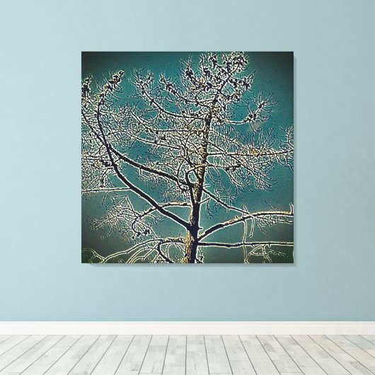 CANVAS KUNST EN DESIGN STIJL (Insitu (Houten vloer))