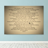 CANVAS KUNST EN DESIGN STIJL (Insitu (Houten vloer))