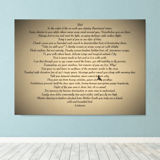 CANVAS KUNST EN DESIGN STIJL (Insitu (Houten vloer))