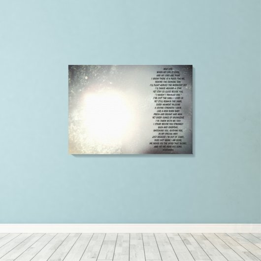 CANVAS KUNST EN DESIGN STIJL (Insitu (Houten vloer))