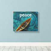 canvas kunst gedrukt warap (Insitu (Houten vloer))