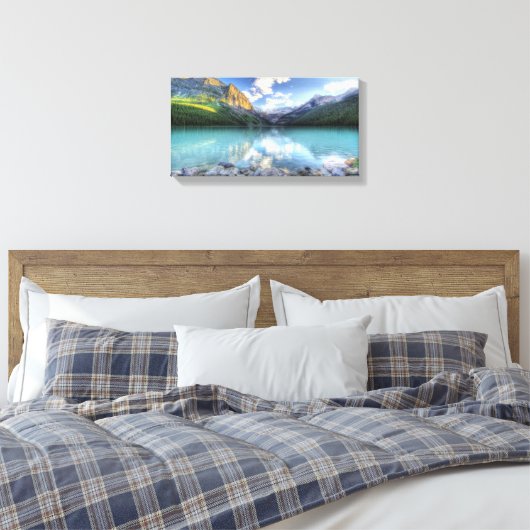 Canvas Kunst met levendige natuur afbeeldingen (Insitu (Slaapkamer))