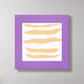 Canvas Kunst met tijgerstrepen (Voorkant)