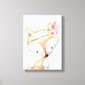 Canvas kunst - Prinses Fox kwekerij (Voorkant)