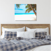 Canvas Kunst-Tropisch Paradijs Afdruk (Insitu (Slaapkamer))