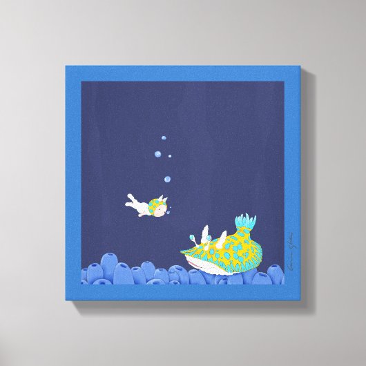 canvas kunst van Cristina Ghelfi (Voorkant)