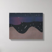 Canvas Kunst van de nachtelijke hemel (Voorkant)