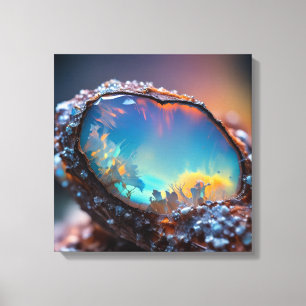 Canvas Kunst (Vuur Opal-5)