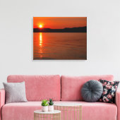 canvas kunst - Zonneopgang (Insitu (Woonkamer))