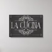 Canvas "La Cucina" (Voorkant)