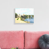 CANVAS: Lake Harriet Parkway, Mpls, MN_ Canvas Afdruk (Insitu (Woonkamer))