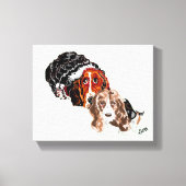 Canvas: Lazy Day Canvas Afdruk (Voorkant)