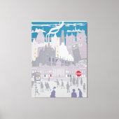 Canvas Londen City Skyline Kunstwerk (Voorkant)