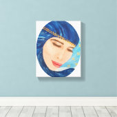 Canvas "Madonna van het blauwe licht" ©2008 (Insitu (Houten vloer))