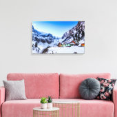 Canvas Malaiesti Afdruk (Insitu (Woonkamer))