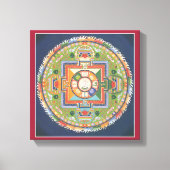 CANVAS - Mandala van Boeddha van Compassie (Voorkant)