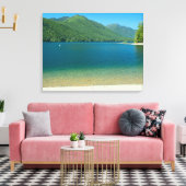 Canvas meer Cushman Summer 3-panelen (Insitu (Woonkamer))