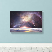 canvas met bodem- en ruimtebekleding afdruk (Insitu (Houten vloer))