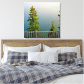 Canvas met boom afdruk (Insitu (Slaapkamer))