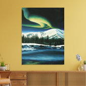 Canvas met Canvas met landschapsschilderingen Afdruk (Insitu (Woonkamer))