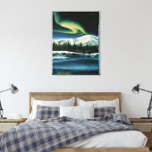 Canvas met Canvas met landschapsschilderingen Afdruk (Insitu (Slaapkamer))
