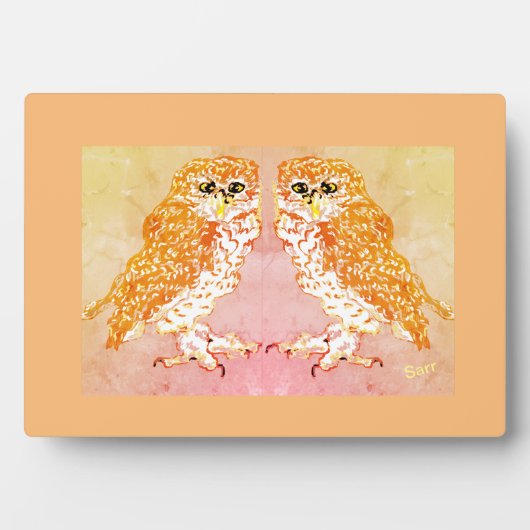 Canvas met esel: eigenaar fotoplaat (voorkant)