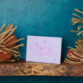 Canvas met ezel: Dans in de wind Fotoplaat (Zijkant)