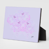 Canvas met ezel: Dans in de wind Fotoplaat (Zijkant)