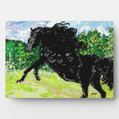 Canvas met Ezel: Namen Schoonheid Fotoplaat (voorkant)