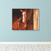 canvas met karbonadestrengen afdruk (Insitu (Houten vloer))