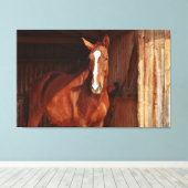 canvas met karbonadestrengen afdruk (Insitu (Houten vloer))