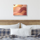 canvas met koperen oceaanbekleding afdruk (Insitu (Slaapkamer))