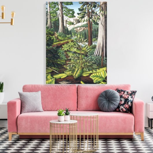 Canvas met landschapsschilderingen (Insitu (Woonkamer))